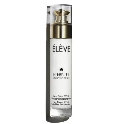 Eleve Eternity Crema Fluida Antiossidante Depigmentante SPF30 - Crema viso antietà per macchie cutanee - 50 ml