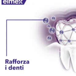 Elmex Collutorio Opti-namel - Sigilla e rafforza lo smalto dentale - 400 ml