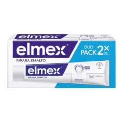 Elmex Ripara Smalto Dentifricio Rinforzante Denti Sensibili Bipack 2x75ml