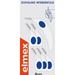 Elmex Scovolino Interdentale 4mm 6 testine + manico