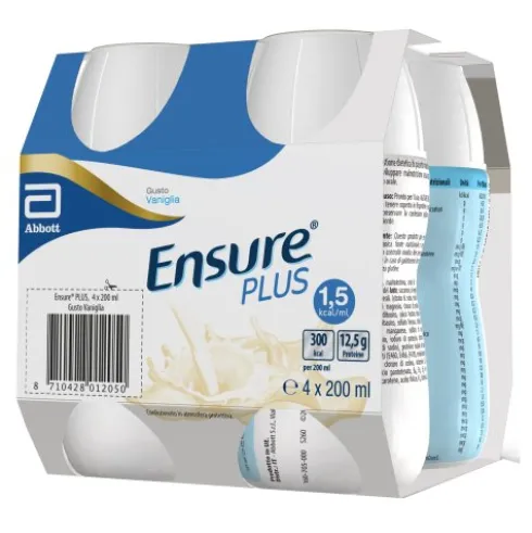 ENSURE Plus Vaniglia 4x200ml