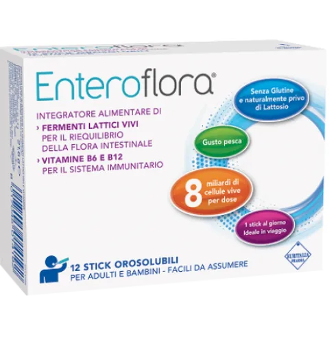 ENTEROFLORA 12 Stick Orosol.