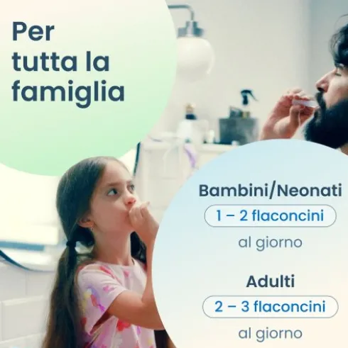 Enterogermina 2 Miliardi - Equilibrio della flora batterica intestinale - 10 flaconcini da 5 ml
