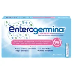 Enterogermina 2 Miliardi - Equilibrio della flora batterica intestinale - 20 flaconcini da 5 ml