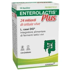 Enterolactis Plus - Integratore a base di fermenti lattici vivi -14 bustine