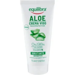 Equilibra Aloe Crema Viso Idratante e Lenitiva per Pelli Sensibili 75ml