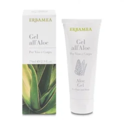 Erbamea Gel Aloe Vera Delicato per Pelli Sensibili 75 ml