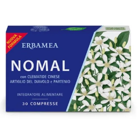 Erbamea Nomal Integratore Alimentare per Tensioni e Funzionalità Articolare, 30 Compresse
