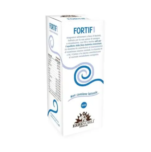 Erbe Nobili Fortif 1 Integratore Alimentare per la Flora Intestinal - 30 Capsule