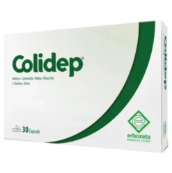 Erbozeta Colidep Integratore Alimentare per Funzione Digestiva 30 Capsule