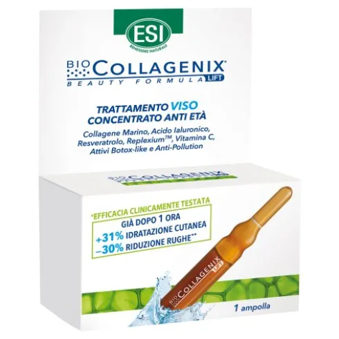 Esi Biocollagenix Beauty Formula Lift Trattamento Viso - Trattamento concentrato anti-età - 1 ampolla
