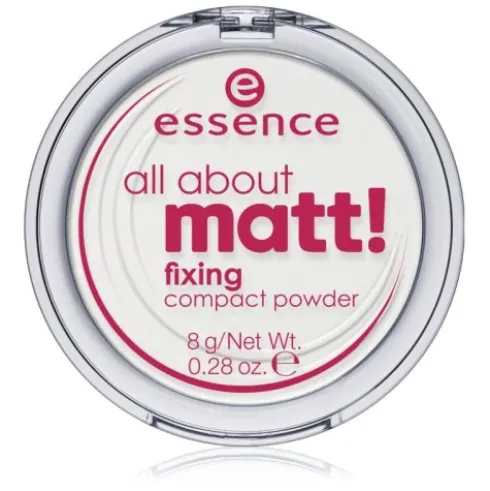 Essence All About Matt! Cipria Compatta Trasparente Opacizzante 8 g