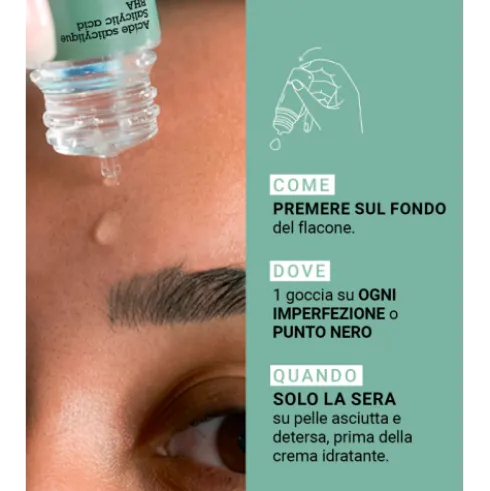 Etat Pur Acido Salicilico BHA 2% - Attivo puro per imperfezioni e punti neri - 15 ml
