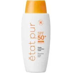 Etat Pur Fluido solare corpo SPF50+ - Protezione solare per il corpo resistente all'acqua - 100 g