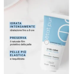Etat Pur Gel Crema Idratante - Crema viso idratante per pelle da mista a grassa - 50 ml