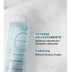 Etat Pur Gel Detergente Viso - Detergente purificante anti-lucidità - 200 ml