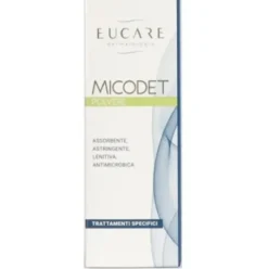 Eucare Micodet Polvere Astringente Antimicrobica Lenitiva per Pelle 75ml