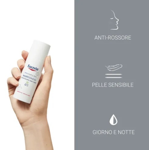 Eucerin Antirose Trattamento Giorno Neutralizzante SPF25 - Crema giorno per rosacea e couperose - 50 ml