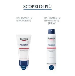 Eucerin Aquaphor SOS Riparatore Labbra - Balsamo protettivo per labbra secche e screpolate - 10 ml