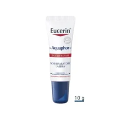 Eucerin Aquaphor SOS Riparatore Labbra - Balsamo protettivo per labbra secche e screpolate - 10 ml
