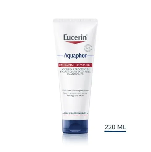 Eucerin Aquaphor Trattamento Riparatore - Crema viso e corpo per pelle secca e danneggiata - 220 ml