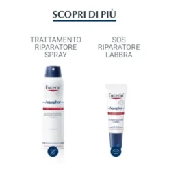 Eucerin Aquaphor Trattamento Riparatore - Crema viso e corpo per pelle secca e danneggiata - 220 ml