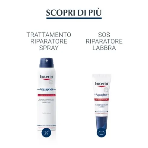Eucerin Aquaphor Trattamento Riparatore - Crema viso e corpo per pelle secca e danneggiata - 220 ml