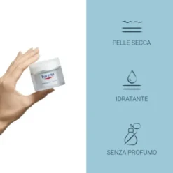 Eucerin Aquaporin Active Light - Crema viso idratante leggera per pelle secca - 50 ml