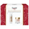 Eucerin Cofanetto di Natale 2023 Hyaluron Filler Elasticity Rosé - Crema viso da giorno SPF30 50 ml + Siero 3D 30 ml