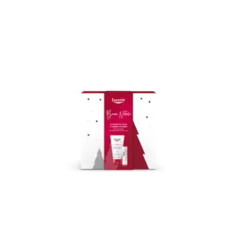 Eucerin Cofanetto di Natale Mani e Labbra Sensibili - Crema mani pH5 75 ml + Stick labbra SPF15