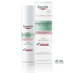Eucerin Dermopurifyer Siero Tripla Azione - Siero anti macchie da acne, anti imperfezioni ed anti lucidità - 40 ml