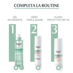 Eucerin Dermopurifyer Siero Tripla Azione - Siero anti macchie da acne, anti imperfezioni ed anti lucidità - 40 ml