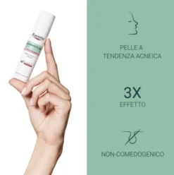 Eucerin Dermopurifyer Siero Tripla Azione - Siero anti macchie da acne, anti imperfezioni ed anti lucidità - 40 ml