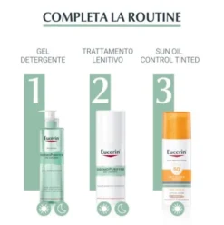 Eucerin Dermopurifyer Trattamento Lenitivo - Crema viso lenitiva per pelle a tendenza acneica - 50 ml