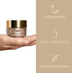Eucerin Hyaluron Filler + Elasticity Crema Notte - Crema viso da notte antirughe - 50 ml