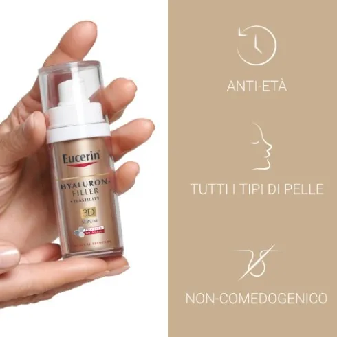Eucerin Hyaluron Filler + Elasticity 3D Serum - Siero 3D antirughe - 30 ml