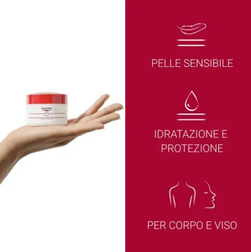 Eucerin pH5 Crema - Crema idratante per pelle secca e sensibile - 75 ml