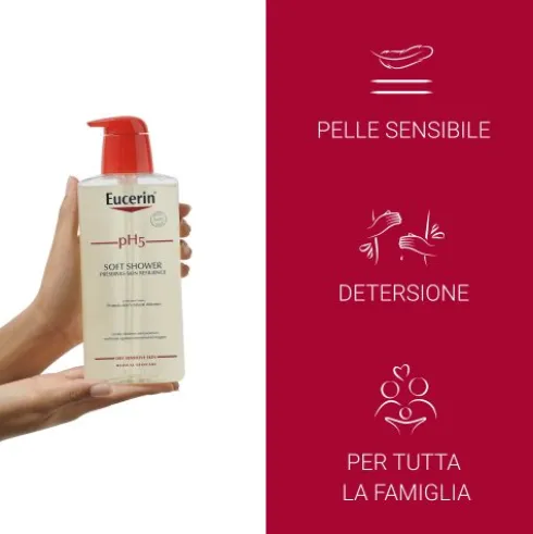 Eucerin pH5 Gel Doccia Dermoprotettivo - Gel doccia per pelle sensibile - 400 ml