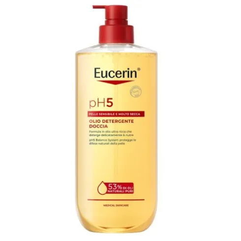 Eucerin pH5 Olio Detergente Doccia - Ideale per pelle secca e sensibile - 750 ml