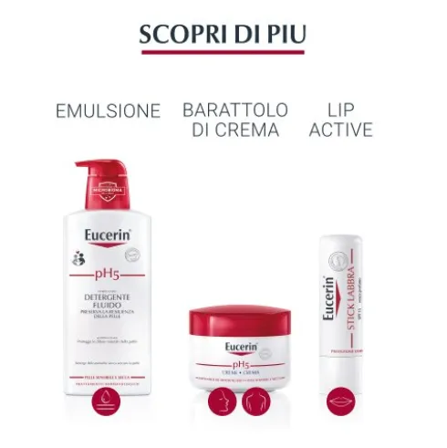 Eucerin pH5 Sapone Solido - Detergente solido per pelle secca e sensibile - 100 g