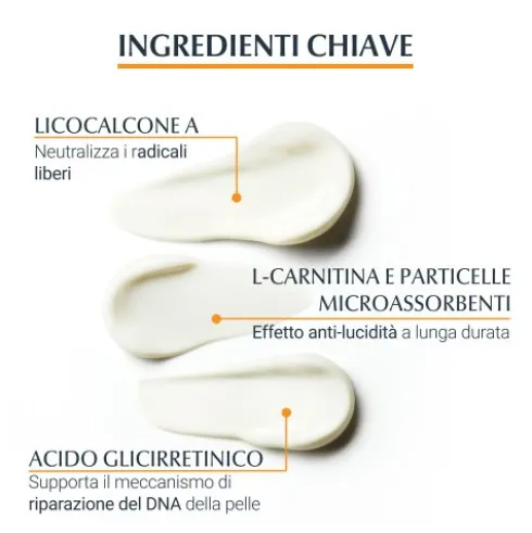 Eucerin Sun Oil Control Gel Crema Dry Touch SPF50+ - Protezione solare viso tocco secco - 50 ml