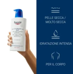 Eucerin UreaRepair Emulsione Intensiva con Urea al 10% - Crema per pelle estremamente secca, desquamata e con prurito - 400 ml