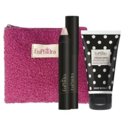 Euphidra Cofanetto di Natale Volare Oh Oh - Crema mani idratante 50 ml + Lip Balm Stilo + Beauty Pochette