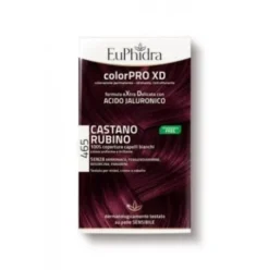 Euphidra ColorPRO XD Colorazione Permanente Tinta Numero 465 - Tinta capelli colore castano rubino