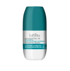 Euphidra Deodorante Roll-On Antitraspirante e Antiodore - Ideale contro la sudorazione intensa - 50 ml