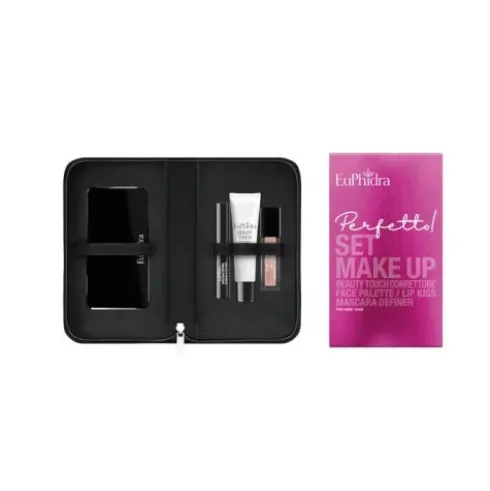 Euphidra Set Make Up Pelli Chiare/Medie con Correttore Mascara Lipgloss