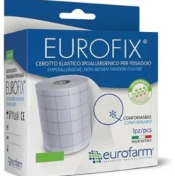 Eurofarm Cerotto Estensibile Ipoallergenico 5cm x 10m