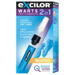 EXCILOR Warts Trattamento Crioterapia per Verruche 2 in 1