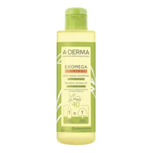 Exomega Control Olio Lavante 2 in 1 - Detergente emolliente per pelle secca e a tendenza atopica - 500 ml