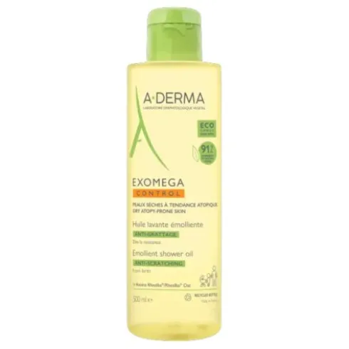 Exomega Control Olio Lavante - Detergente lenitivo del prurito - 500 ml